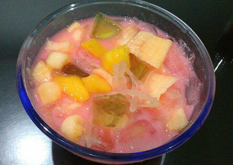 Resep Es buah sesuka hati By Tri Haryani