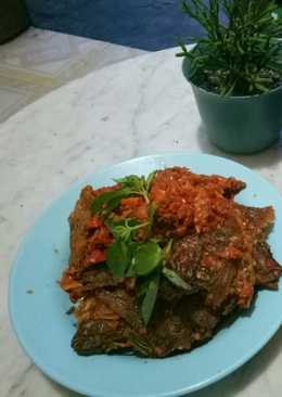 Sambal merah ikan nila