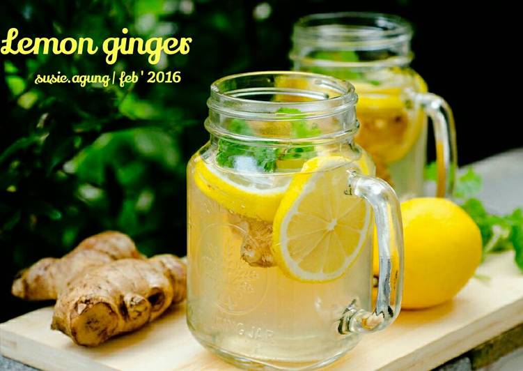 Resep Lemon ginger By Susi Agung