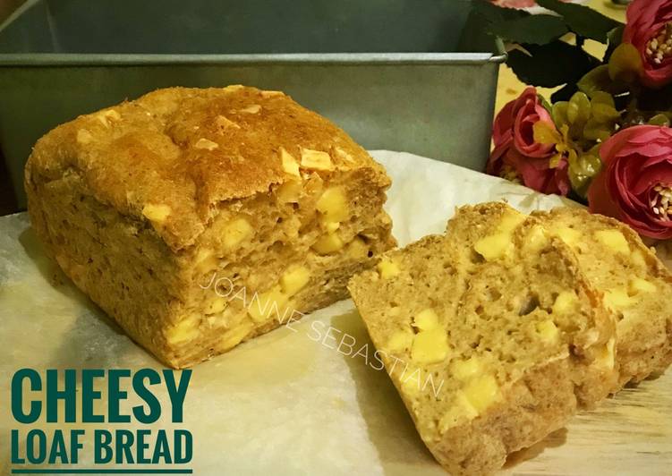 Resep Cheesy Loaf Bread -Keto Dari Joanne Sebastian