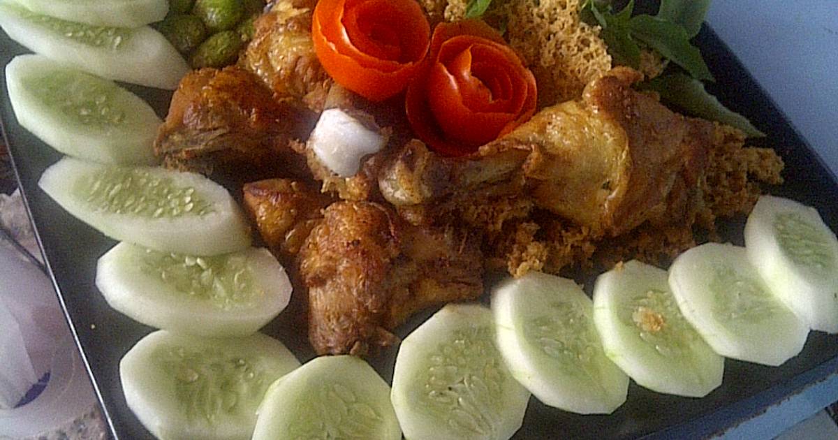 Resep Ayam Kremes ala Mbok Berek ala Kheyla's Kitchen