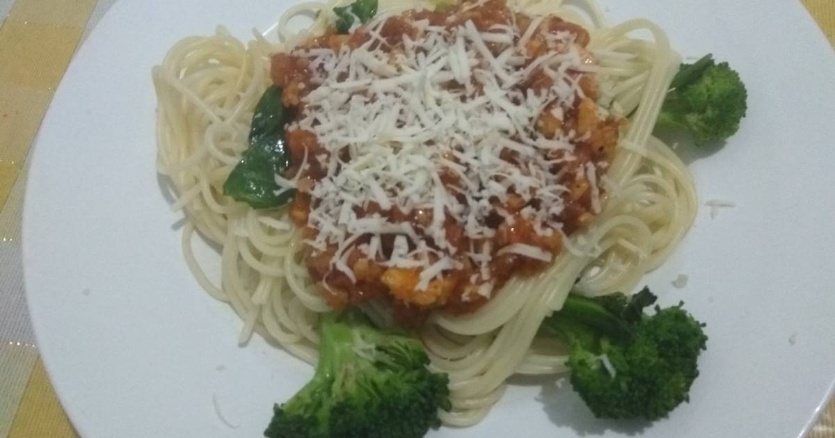 8 179 Resep Spaghetti Sederhana Enak Dan Sederhana Cookpad