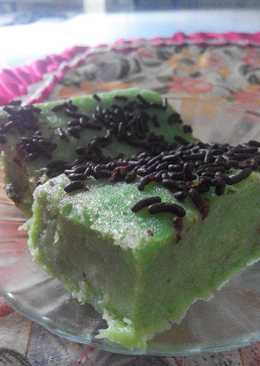 Bolu pisang pandan kukus