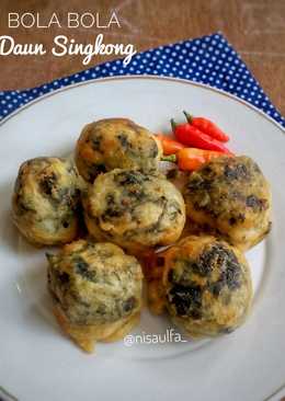 Bola Bola Daun Singkong