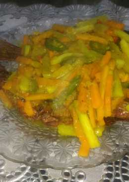 Ikan nila siram acar masak