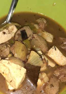 Sup Sapi Tahu Organik