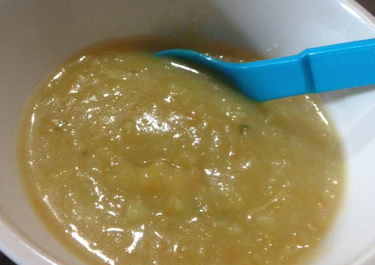 resep masakan MPASI Puree KenWoCis (Kentang Wortel Buncis) 6m+