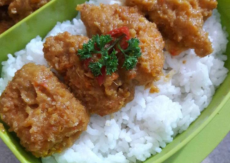 resep Ayam Goreng Saus Padang