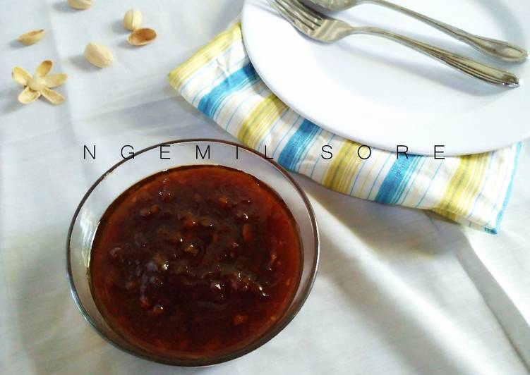 resep makanan Homemade Saus BBQ, cocok untuk marinasi daging