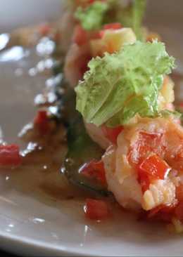 Udang lemon garlic sauce