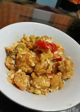 Udang Goreng Saus Telur Asin