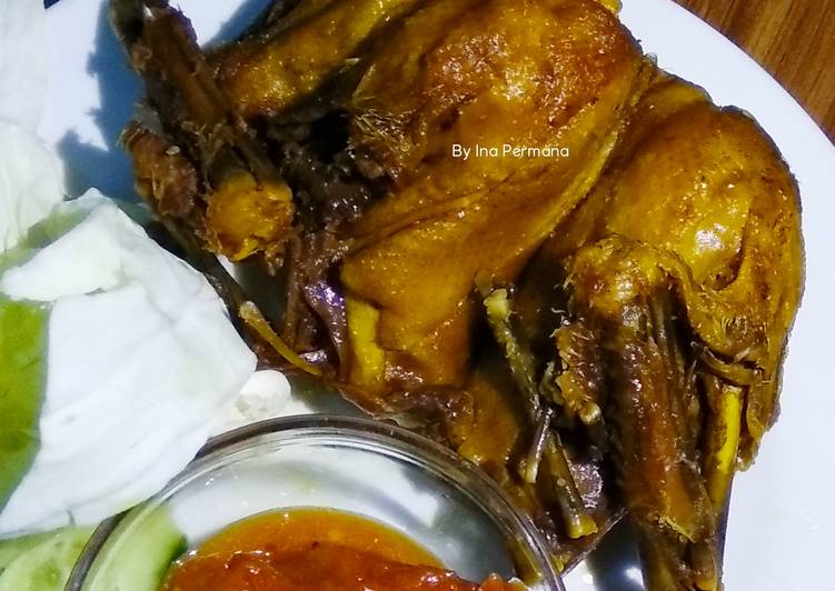 Bebek goreng yummi #Bikin Ramadhan berkesan