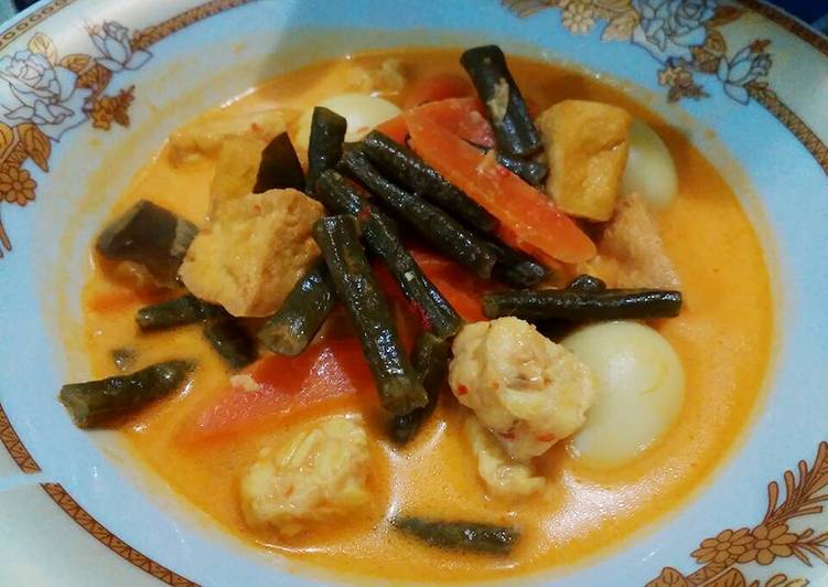 cara membuat Gulai Campur