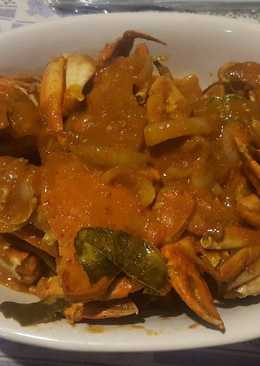 Kepiting saos padang