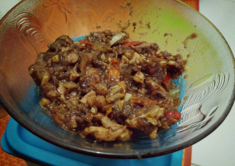 resep Ayam saos lada hitam