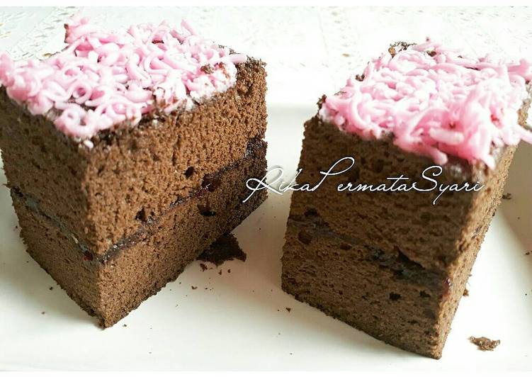 gambar untuk resep makanan ?? Instant Steam Black Forest ??