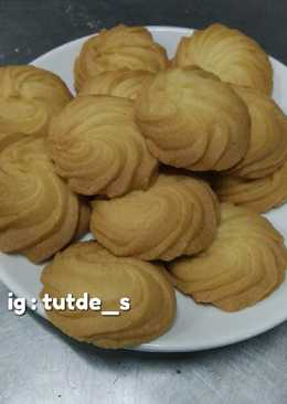 Butter cookies enak simple