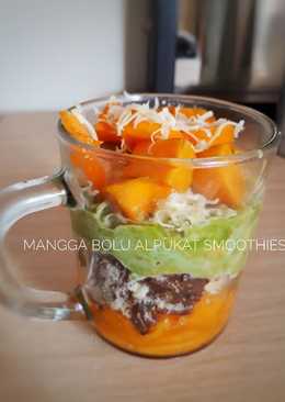 Mangbokat (Mangga bolu alpukat smoothies)