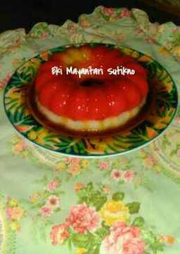 Puding Singkong Merdeka Vla Gula Merah