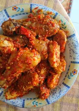 Ayam Tempe Goreng Balado