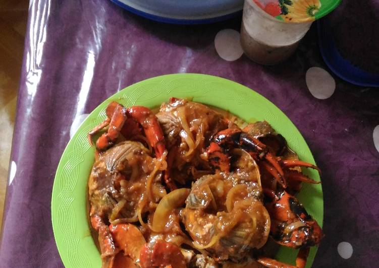 gambar untuk resep makanan Kepiting saos tiram