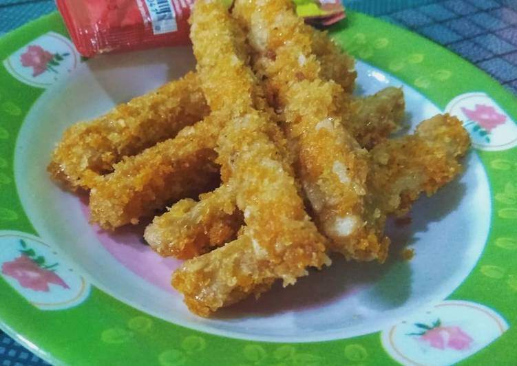 cara membuat Stick Tempe