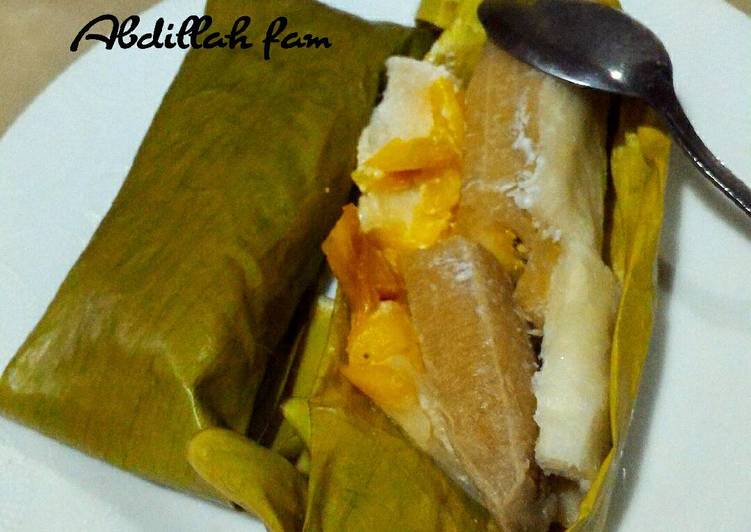 gambar untuk resep makanan Nogosari roti tawar isi pisang nangka ala Abdillah fam