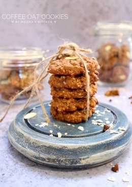 Coffee Oat Cookies