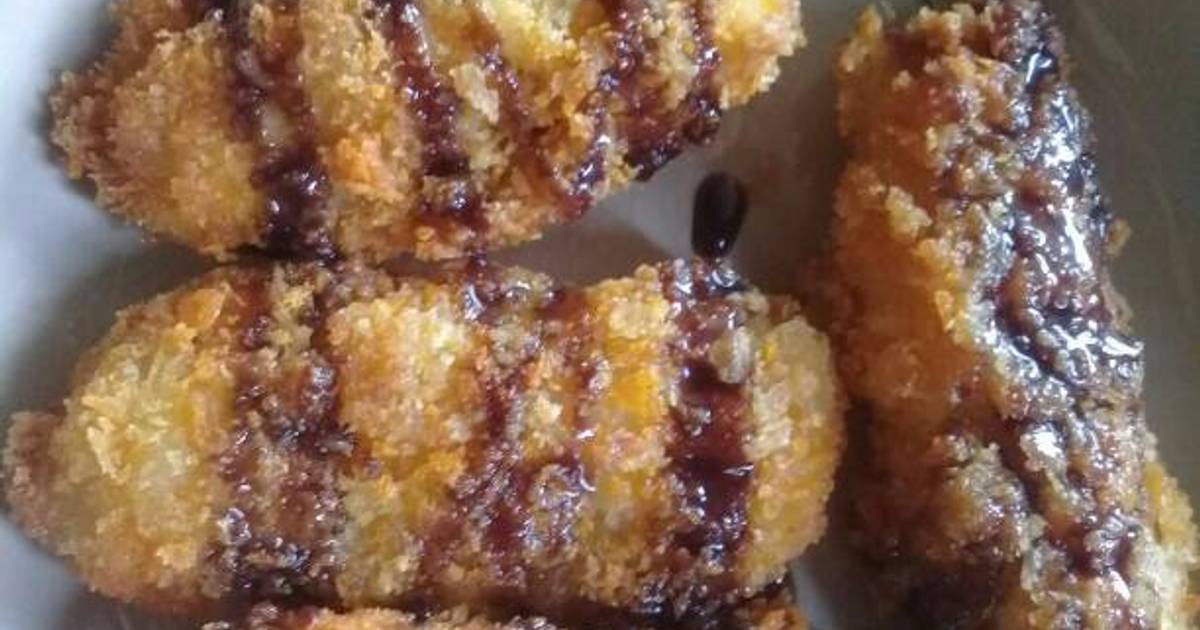 Resep Pisang nugget  coklat  oleh ika okta Cookpad