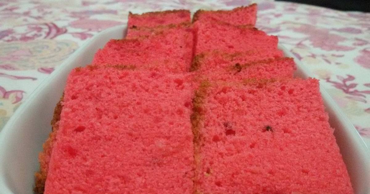 Resep Cake Buah Naga