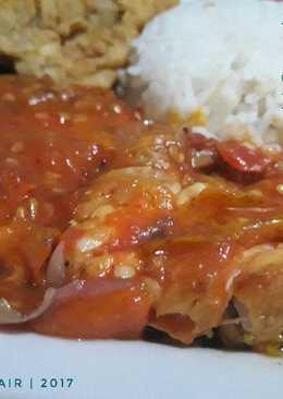 Ayam Geprek Sambal Tomat