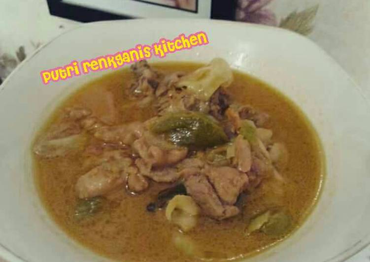 resep lengkap untuk Tongseng ayam