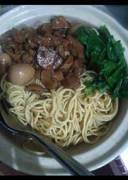 Mie ayam sederhana