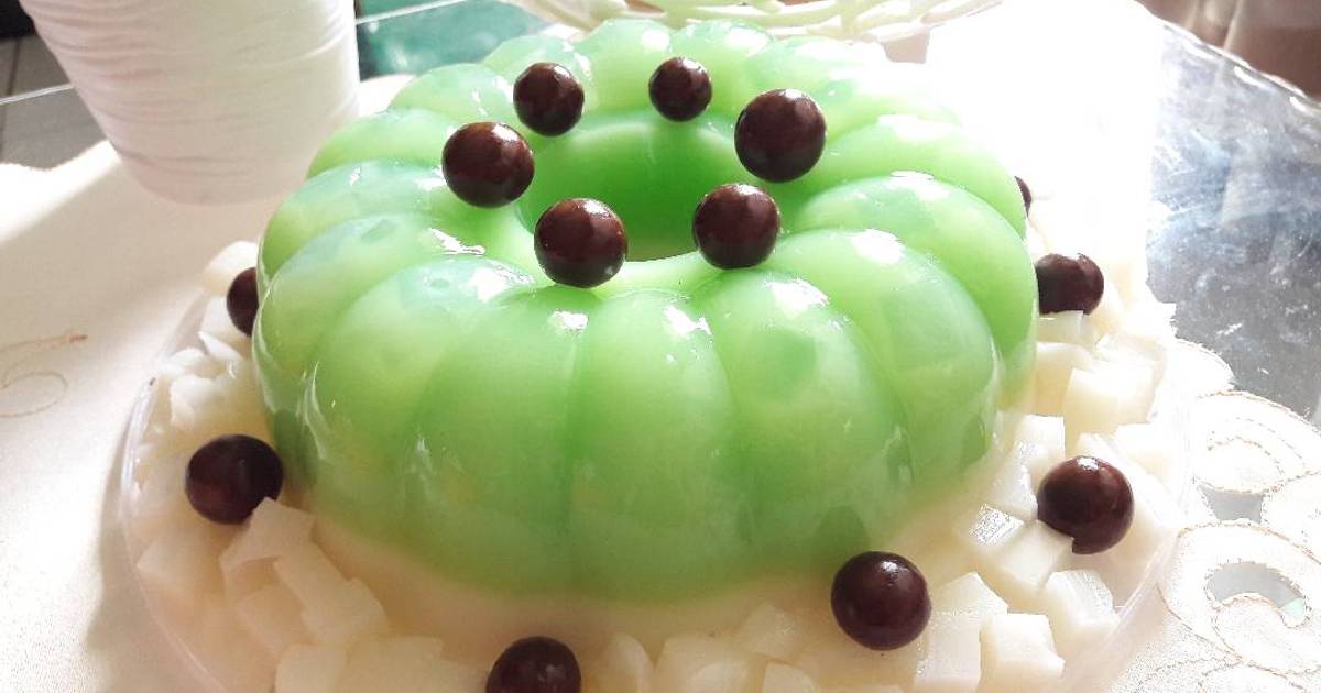 83 resep puding nutrijel nata de coco enak dan sederhana 