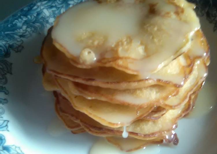 gambar untuk resep makanan Pancake lembut dan enak