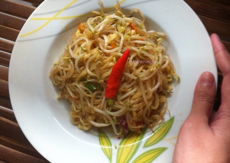 Resep Mie Tumis Vegan - dapurungu