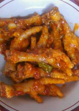 Ceker Setan Pedas Gurih