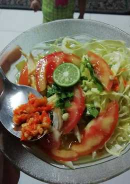 Soto ayam sederhana