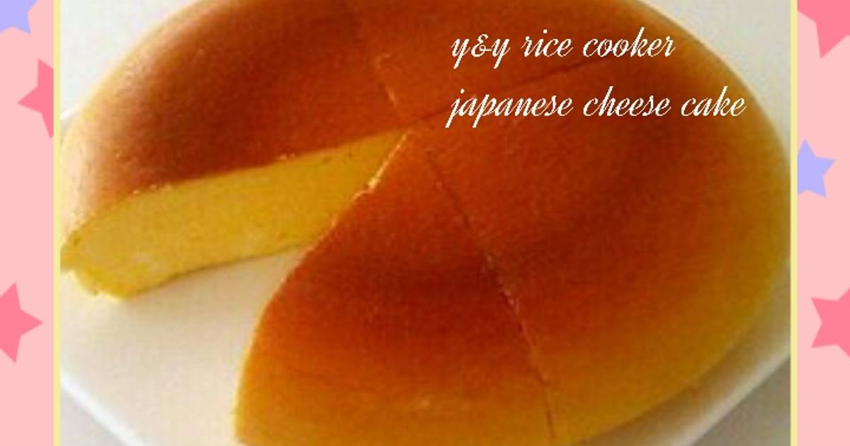 Resep Rice cooker japanese cheese cake Resep Rice cooker japanese cheese cake