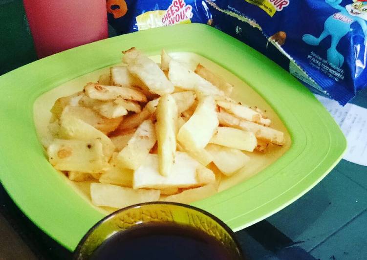 Resep Singkong goreng crispy gurih Dari Tiwi Putriyudis