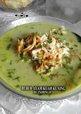 Bubur Ayam Kuah Kuning
