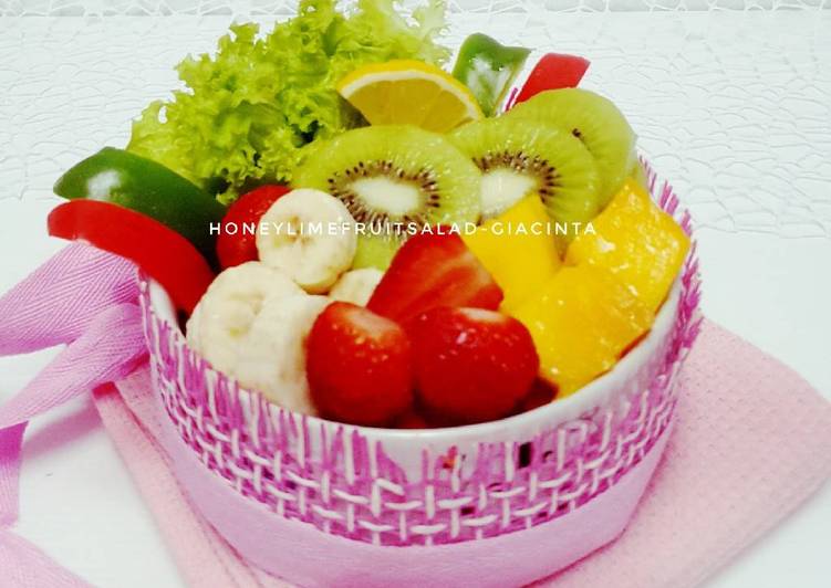 gambar untuk resep Honeylime Fruit Salad