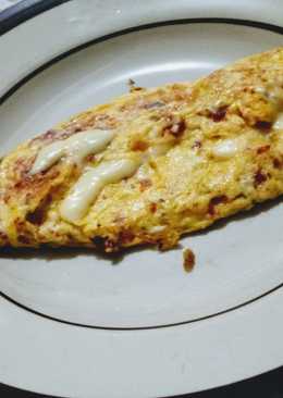 01. Simple Melted Cheese Omelette