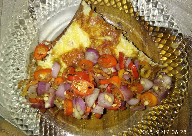 Dadar tomat matah recipe main photo