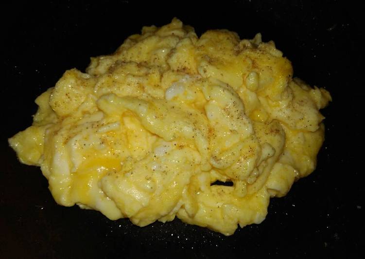 resep Scramble egg McD / telur orak arik ala NanoNanoNino