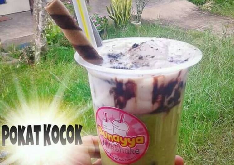 resep masakan Pokat Kocok ala Bunayya Milkshake