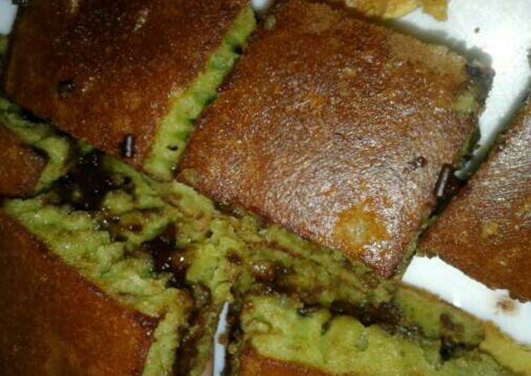 resep makanan Martabak Pandan Coklat