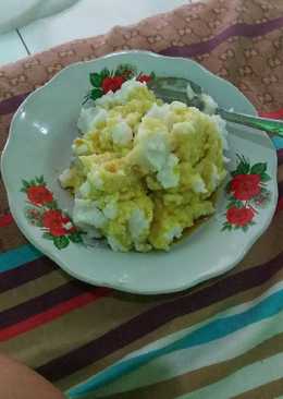 Bubur sumsum kuah durian