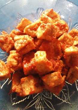 Tahu Crispy Balado (Tela-tela tahu) Pedas