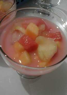 Sop buah with lengkeng